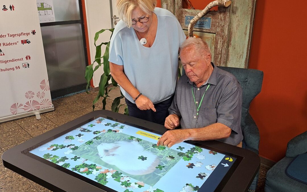 CareTable als digitaler Helfer im Einsatz